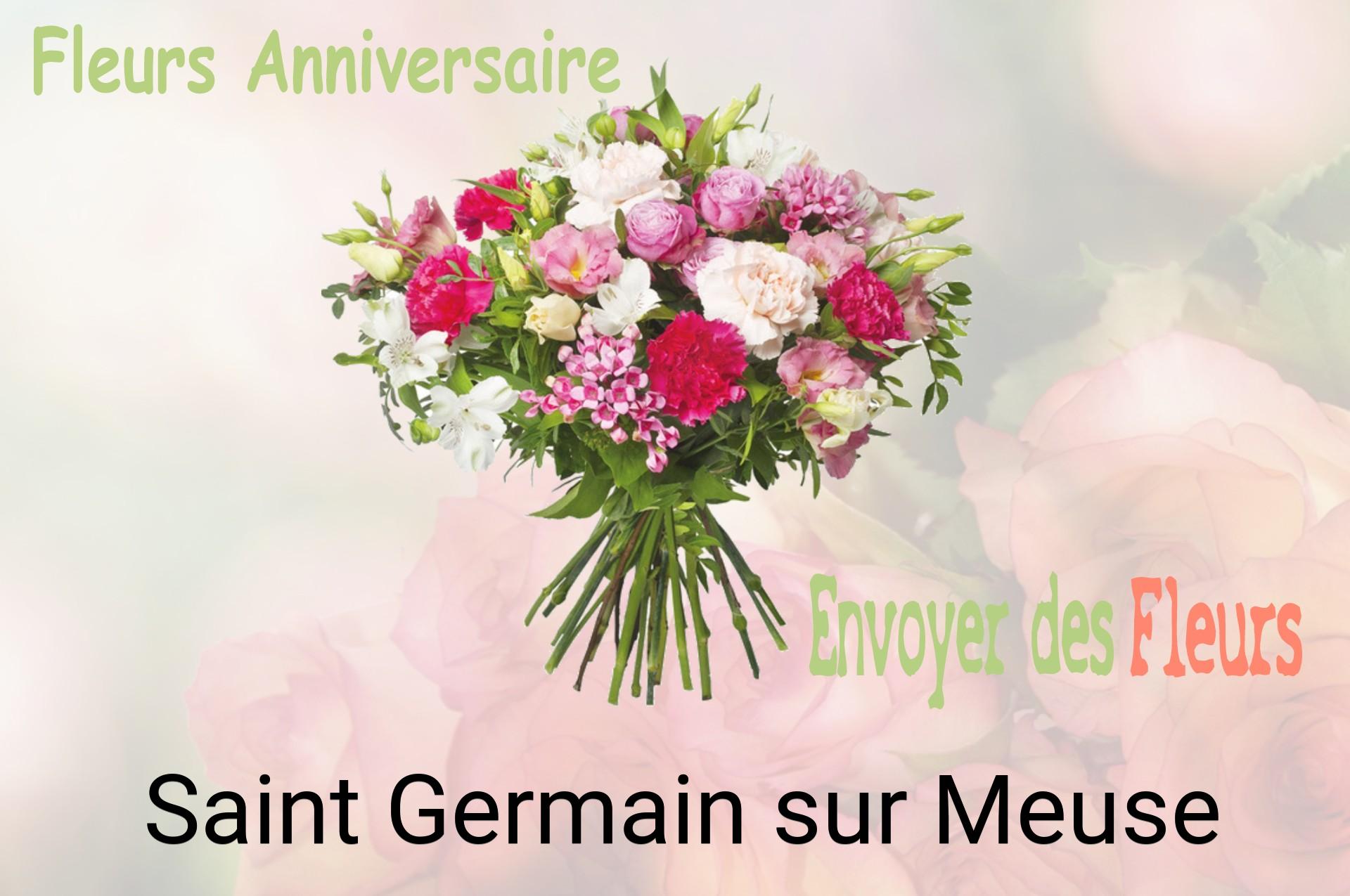 Bouquet de fleurs d’anniversaire livré à Saint-Germain-sur-Meuse